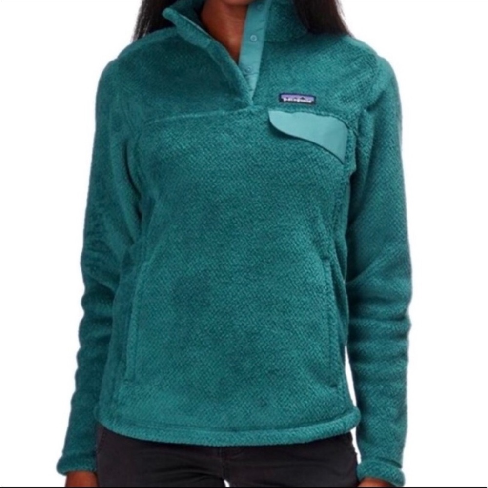 Teal Patagonia Pullover